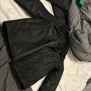 Men's Black Bomber Jacket